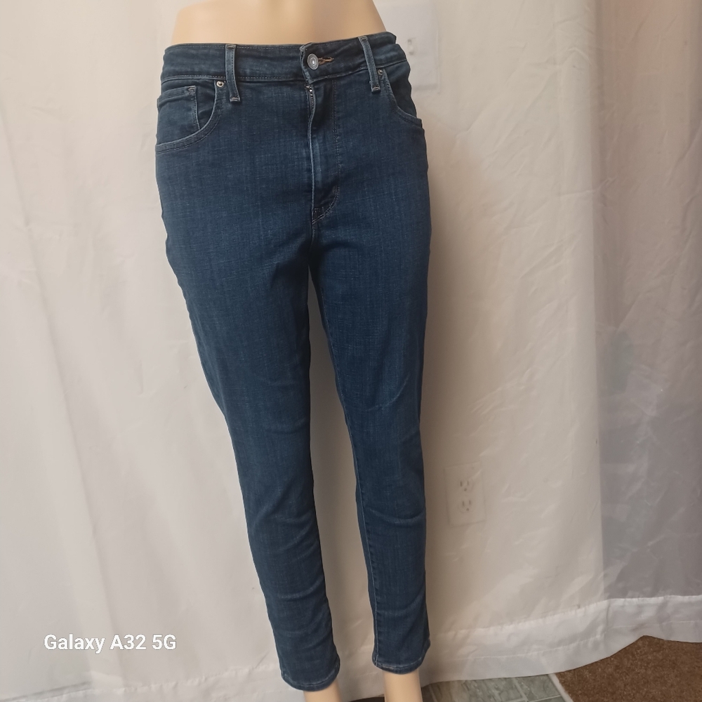 Levi's  Size 32 Blue Skinny Jeans Classic Fit - Picture 3 of 15